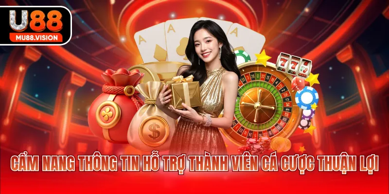 Cẩm nang thông tin hỗ trợ thành viên cá cược thuận lợi